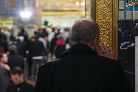 عکس/ شب سوم مناجات‌خوانی رمضان در حرم امام رضا(ع)