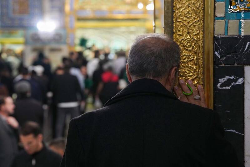 عکس/ شب سوم مناجات‌خوانی رمضان در حرم امام رضا(ع)
