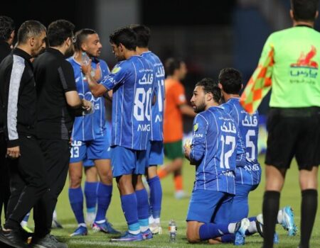 پیروزی شیرین استقلال مقابل مس رفسنجان؛ آبی‌ها بدون ساپینتو به صدر رفتند