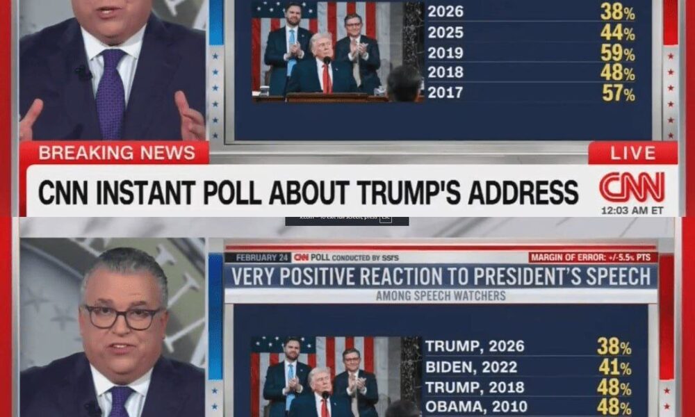 نظرسنجی سی ان‌ ان: ترامپ از خودش هم عقب ماند