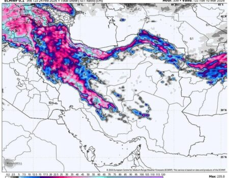 سامانه بارشی قوی در راه است/ بارش برف و باران در این مناطق قطعی است