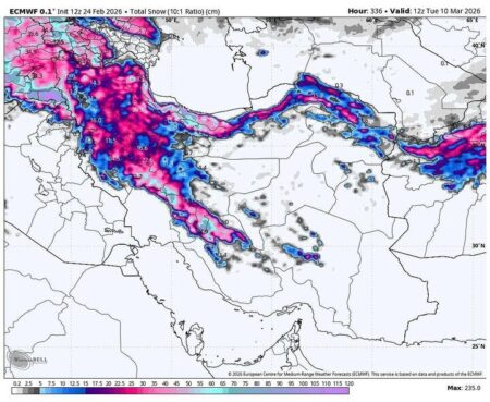 سامانه بارشی قوی در راه است/ بارش برف و باران در این مناطق قطعی است