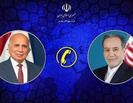 گفت‌وگوی تلفنی وزرای امور خارجه ایران و عراق