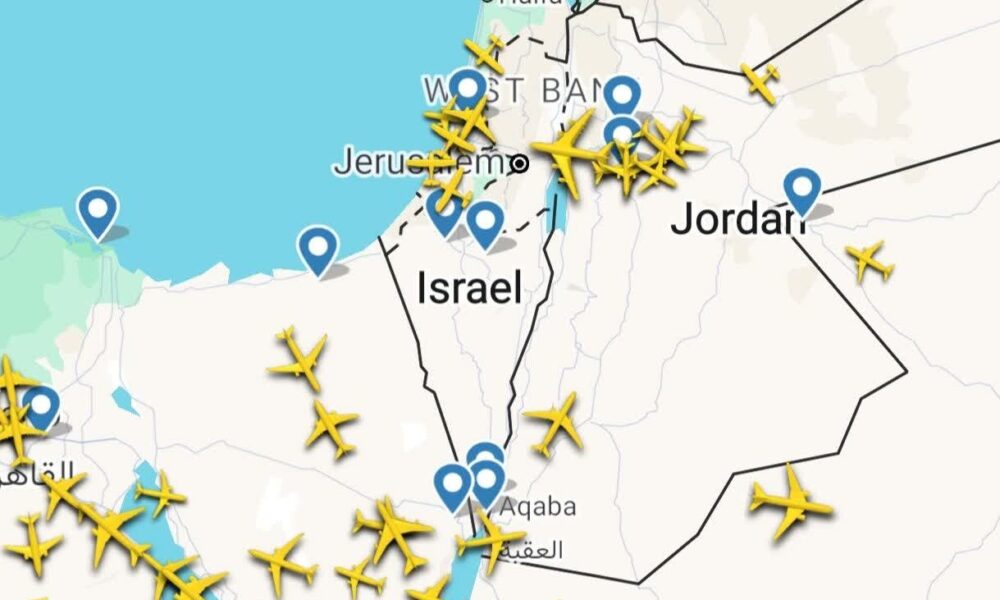 منابع عبری: آسمان اسرائیل بسته شد منابع عبری: آسمان اسرائیل بسته شد