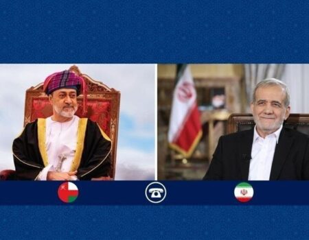 دعوت پزشکیان از سلطان عمان برای سفر به ایران