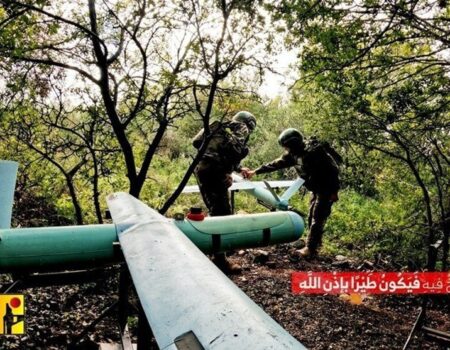 حمله پهپادی حزب‌الله به مرکز فرماندهی ارتش اسرائیل در الناقوره