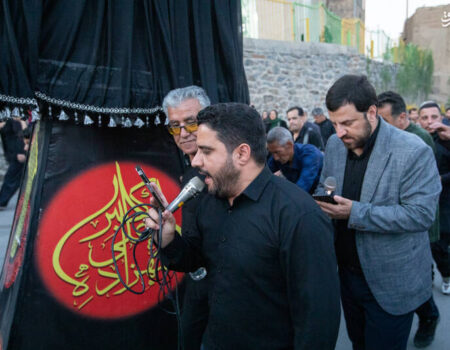 عکس/ آیین سنتی چاووشی‌خوانی محرم در فیجان اراک