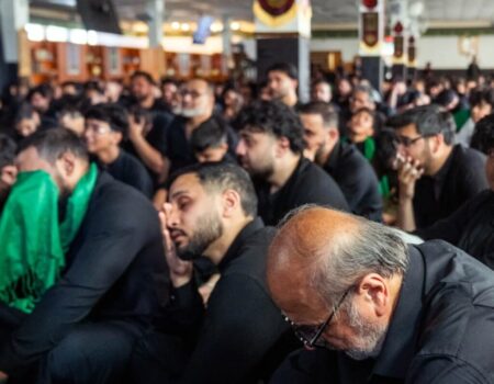 حضور زهران ممدانی شهردار نیویورک در مراسم عزاداری روز عاشورا