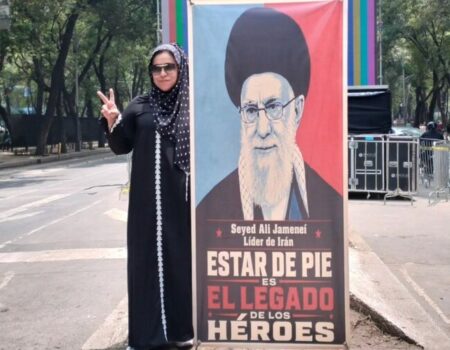 مکزیکی‌ها برای امام شهید، مجلس وداع گرفتند